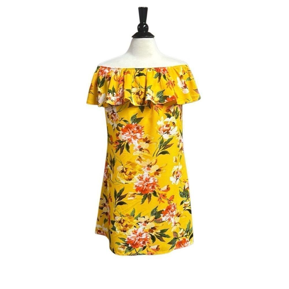 Urban Rose Women’s Floral Off Shoulder Dress Size XL NEW